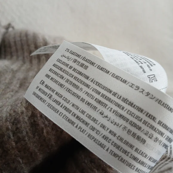 a&f ♡ collared cardigan soft chenille button down sweater abercrombie and fitch - Picture 11 of 11